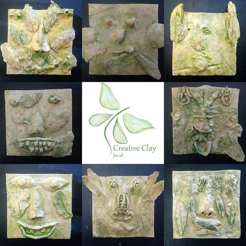 Green Man clay creations Creative Clay for All 