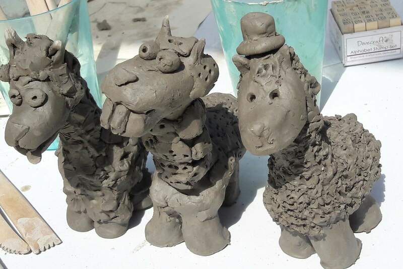 clay animals